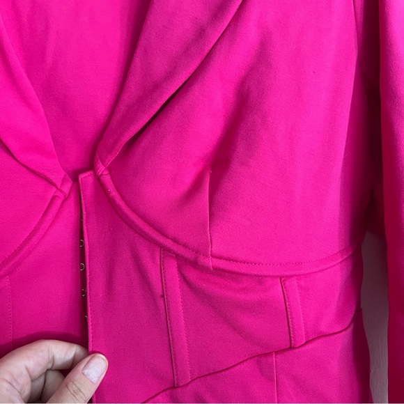 Eloquii pink corset blazer - Picture 4 of 5